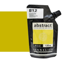 Cargar imagen en el visor de la galería, Acrílico Abstract Sennelier 812 Verde amarillo oliva Pouch 120 ml
