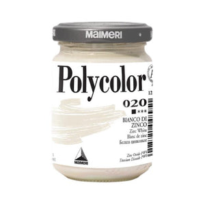 Acrílico Polycolor 140 ml Blanco Zinc 020